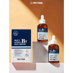 Serum trắng da Pretty Skin B5 phục hồi da Multi Hydra Max 50ml - tinh chất dưỡng cho da dầu mụn