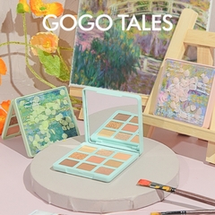 Bảng phấn mắt 9 ô màu GoGo Tales Secret garden eyeshadow palette chống trôi hàng nội địa Trung - 13g