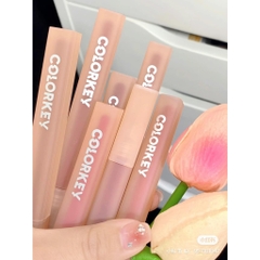 Son kem lì COLORKEY Soft Matte Water Tint 1.8g - son môi trang điểm môi mờ ướt không dính color key