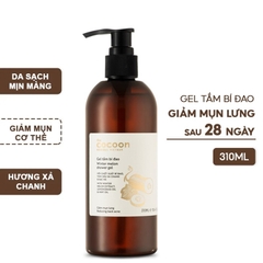 Gel tắm bí đao thiên nhiên Cocoon làm giảm mụn lưng Winter Melon Shower sữa tắm 310ml chính hãng
