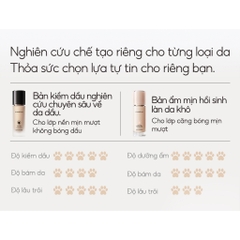 Kem nền dạng lỏng Carslan Lasting Cover Foundation siêu kiềm dầu lâu trôi phiên bản cho da dầu - 30g