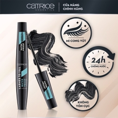 Mascara chuốt mi Catrice Lashes to Kill lên đều màu , chống nước và làm dày cong mi 10ml chính hãng