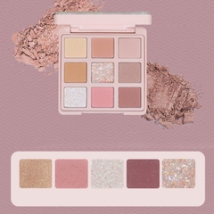 Bảng phấn mắt 9 ô màu GoGo Tales Secret garden eyeshadow palette chống trôi hàng nội địa Trung - 13g