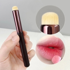 Cọ tán môi đầu tròn lùn Jary Round Headred Lib Brush cọ trang điểm đa năng tán son không lem - có túi