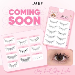 Lông mi giả gân trong tự nhiên Jary Full Strip Lashes - mi giả cao cấp mềm nhẹ tái sử dụng nhiều lần