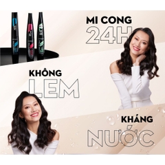 Mascara chuốt mi Catrice Lashes to Kill lên đều màu , chống nước và làm dày cong mi 10ml chính hãng