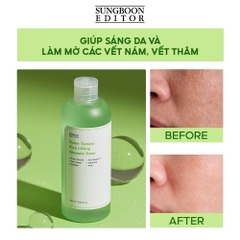 Toner cà chua xanh Sungboon Editor Green Tomato Pore Lifting - Nước hoa hồng dưỡng ẩm minisize 30ml