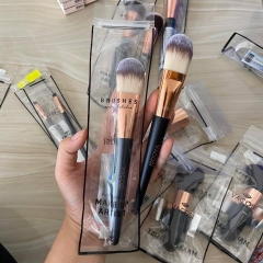 Cọ tán nền đầu dẹt bản nhỏ Vacosi Foundation Brush F06 - cọ đánh kem nền trang điểm cao cấp Hàn Quốc