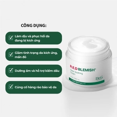 Bộ chăm sóc da Dr.G - R.E.D BLEMISH  Soothing Cream Set ( Kem dưỡng 70ml + KCN Brightening 20ml )