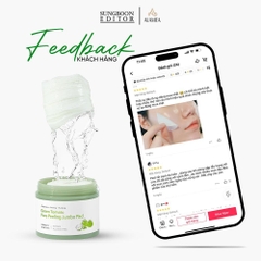 Toner pad Cà chua xanh Green Tomato Pore Peeling Jumbo 60 pads 180ml Sungboon