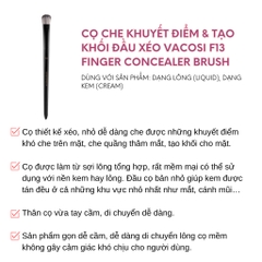 Cọ Che Khuyết Điểm & Tạo Khối Đầu Xéo Vacosi F13 Finger Concealer Brush