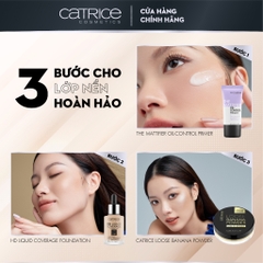 Phấn phủ dạng bột Catrice Loose Banana Powder cố định lớp trang điểm và che khuyết điểm 5g