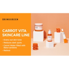 Kem dưỡng Bring Green Carrot Vita Eye Cream & Face Double chống lão hóa và ngăn ngừa nếp nhăn