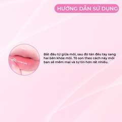 Son dưỡng môi Pretty Skin Choc Choc Natural Lip Balm - son dưỡng môi Hàn Quốc đào - mật ong 4.5g