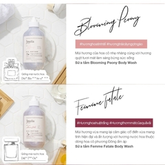 Sữa tắm hương nước hoa Jmella in France - Blooming Peony - Femme Fatale - Queen 5 - 500ml - 1000ml