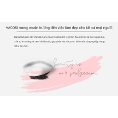 Nhíp đầu bằng Hàn Quốc Vacosi Pro Tweezers T10-1 màu hồng & T10-2 màu vàng hồng