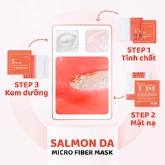 Miếng Mặt nạ vải vi sợi Be'Balance Micro Fiber Mask 3 in 1 - mặt nạ be balance giúp làm đẹp da