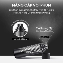 Xịt khoá nền Colorkey tia sương mềm mại khóa chặt lớp trang điểm 100ml - xịt khóa makeup color key