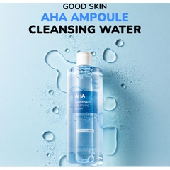 Nước tẩy trang da dầu mụn Nature Republic Good Skin Cleansing Water AHA - Mineral 500ml chính hãng