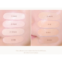 Phấn nước cushion Espoir Be Velvet Cover Cushion SPF42+ PA++ 13g (Tặng Lõi Refill+Phấn phủ mini 3gr)