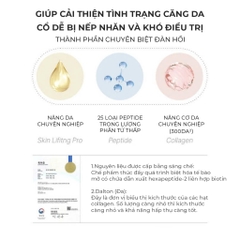 Kem cổ ngừa nếp nhăn lão hóa Dr.Pepti Peptide Volume Neck Cream - kem dưỡng nâng cơ dr pepti 120ml