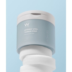 Toner Pad cấp ẩm dưỡng da mỗi ngày Wonjin Effect Hydro Vial Peeling PoreCare Hàn Quốc 210g 130 miếng