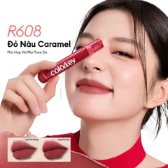 Son kem lì COLORKEY Airy Velvet Lacquer 3g - chất son kem nhung mịn lì , mềm mượt trên môi color key