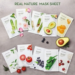 Mặt nạ giấy dưỡng da Nature Republic Real Nature Mask Sheet 23ml - mask giấy dưỡng ẩm da cao cấp