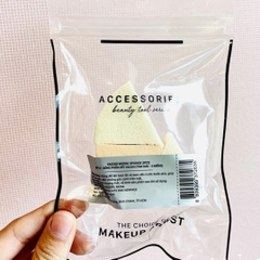 Bông phấn ướt vacosi tam giác nhọn (bịch 3 cái) BP12