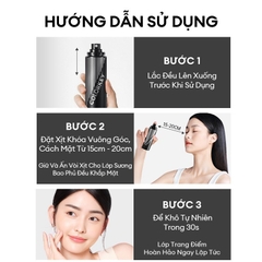 Xịt khoá nền Colorkey tia sương mềm mại khóa chặt lớp trang điểm 100ml - xịt khóa makeup color key