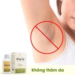 Bột khử mùi thiên nhiên Wings Up - khử mùi hôi chân, nách & giảm tiết mồ hôi - Cỏ mềm HomeLab 25g