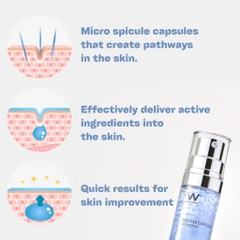 Serum trắng da & dưỡng ẩm Wonjin Effect Spicule Capsule Teca 30ml - tinh chất dưỡng wonjin Hàn Quốc