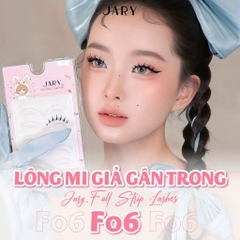 Lông mi giả gân trong tự nhiên Jary Full Strip Lashes - mi giả cao cấp mềm nhẹ tái sử dụng nhiều lần