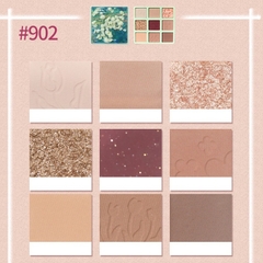 Bảng phấn mắt 9 ô màu GoGo Tales Secret garden eyeshadow palette chống trôi hàng nội địa Trung - 13g