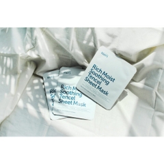 Combo Mặt nạ dưỡng ẩm Klairs Rich Moist-Midnight Calming Sheet Mask 25ml/ miếng - mặt nạ dear klairs