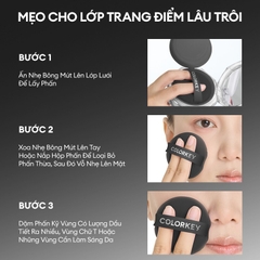 Phấn phủ dạng bột COLORKEY siêu mịn giúp lớp trang điểm tự nhiên 8g - color key phấn phủ chính hãng
