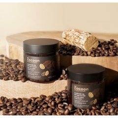 Bộ sản phẩm tẩy tế bào chết Cocoon từ Cà Phê Đắk Lắk - combo cocoon tẩy da chết mặt - dưỡng ẩm body