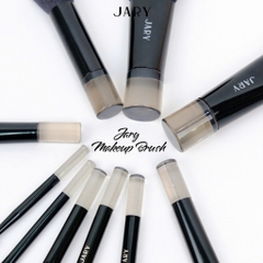 Bộ cọ trang điểm Jary Make Up Brush - Set 10 cây kèm túi da PU cao cấp nhỏ gọn , tiện lợi chính hãng