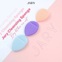 Miếng rửa mặt bọt biển cao cấp Jary Cleansing Sponge CP01 - CP02 - CP03 ( 1 cái lẻ ) chính hãng