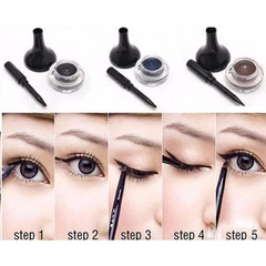 Kẻ mắt dạng gel Tony Moly Backstage Eyeliner Gel tonymoly 2 màu nâu/đen không lem trôi chính hãng 4g