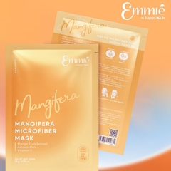Mặt nạ Emmie by Happy Skin Microfiber 28g - lẻ miếng mặt nạ dừa emmié mask giấy dịu da chính hãng