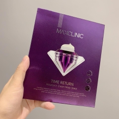 Mặt nạ giấy dưỡng da Maxclinic chống lão hóa Time Return Melatonin Cream Mask Sheet 1 miếng lẻ 28ml