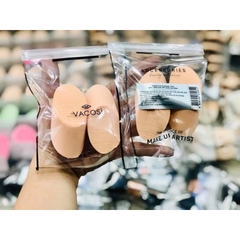 Bông ướt Elip Vacosi xúc xích BP10 Ellipse Sponge mềm mịn che phủ tinh tế - 2PCS ( Bịch 2 cái )