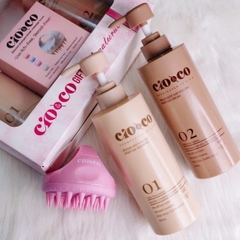 Set dầu gội xả phục hồi Cio&co hương nước hoa - cio & co chiết xuất nấm Truffle trắng 500ml - 750ml