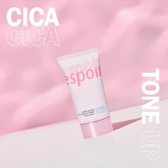 Kem chống nắng nâng tone Espoir Water Splash Cica Tone Up Sun Cream SPF50+ 60ml - kcn espoir cao cấp