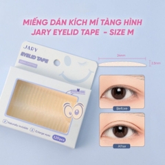 Miếng dán kích mí tàng hình Jary Eyelid Tape 120 miếng - dán mí chống thấm nước, lâu trôi đủ size