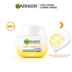 Mặt nạ ngủ Garnier dưỡng đêm tinh chất sữa chua sáng da 18ml