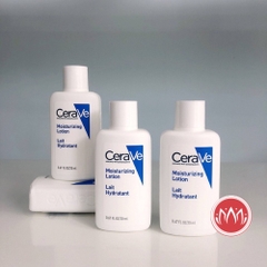 Sữa dưỡng thể Cerave Moisturizing Lotion cho da khô đến rất khô 20ml - sample mini size 7ml