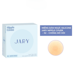 Miếng dán ngực silicone Jary nipplen covers - 02 - Chống mồ hôi