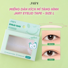 Miếng dán kích mí tàng hình Jary Eyelid Tape 120 miếng - dán mí chống thấm nước, lâu trôi đủ size